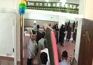 افتتاح حسینیه اعظم روستای تشون بندپی شرقی