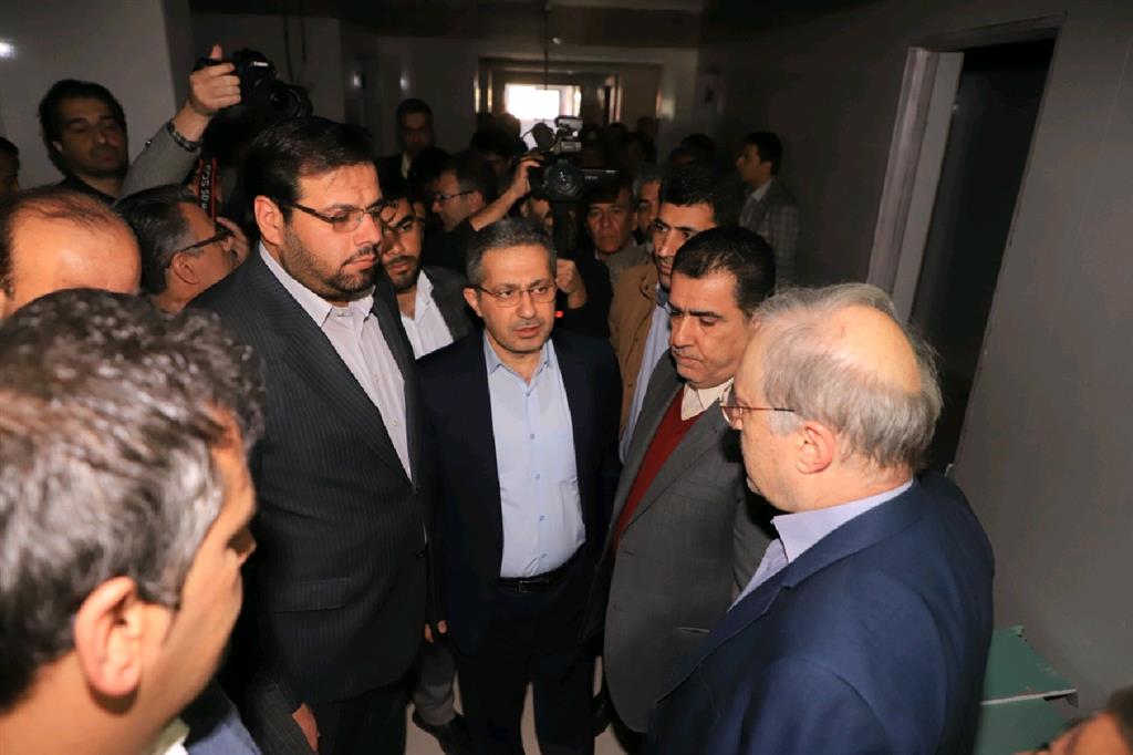 بازدید وزیر بهداشت از بیمارستان جدید شهرستان لامرد بازدید وزیر بهداشت از بیمارستان جدید شهرستان لامرد