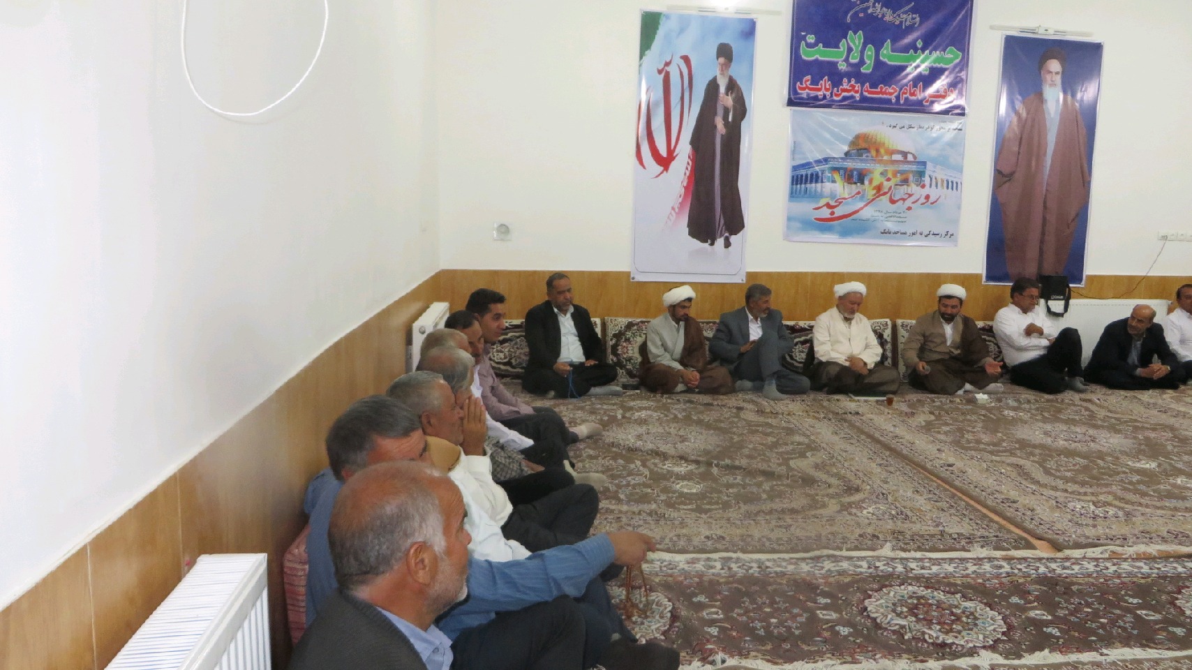 جلسه هماهنگی مراسم محرم در بایگ