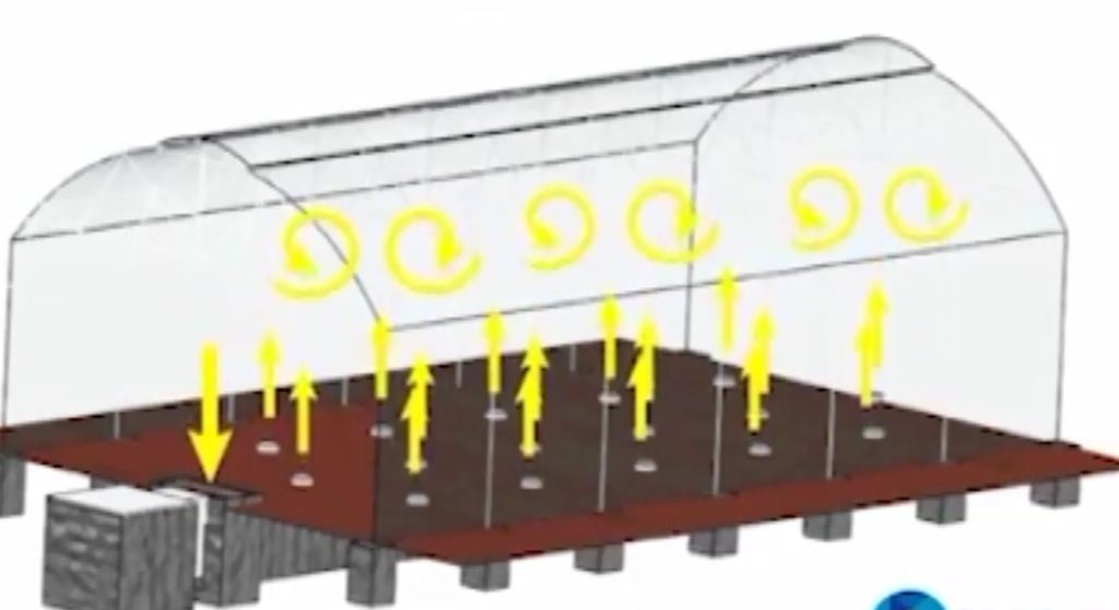 گلخانه زمین گرمایی گلخانه زمین گرمایی