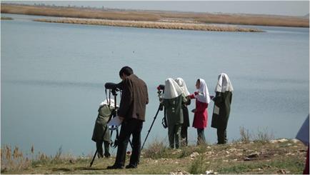 آوای خوش زندگی در دل تالاب کانی برازان آوای خوش زندگی در دل تالاب کانی برازان