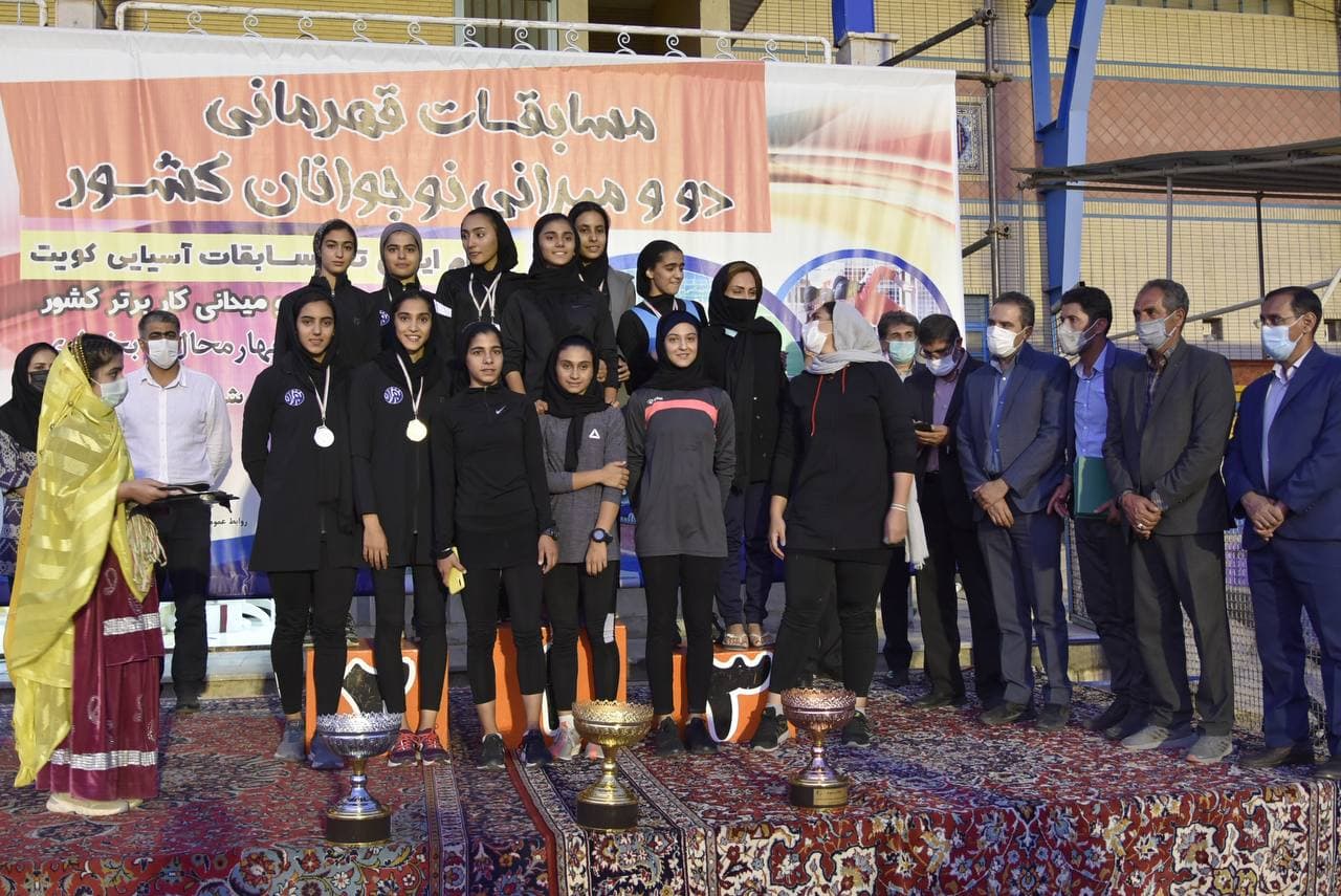 دختران خراسان رضوی قهرمان مسابقات دوومیدانی کشور دختران خراسان رضوی قهرمان مسابقات دوومیدانی کشور
