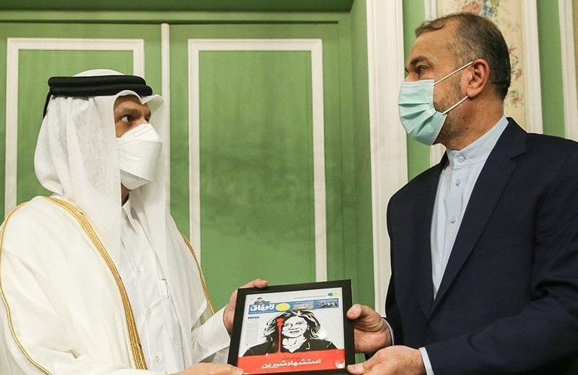 محکومیت ترور خبرنگار الجزیره وزرای خارجه جمهوری اسلامی ایران و قطر محکومیت ترور خبرنگار الجزیره وزرای خارجه جمهوری اسلامی ایران و قطر