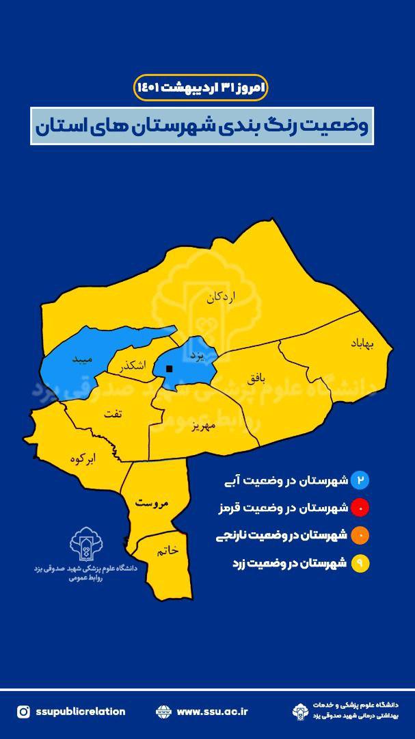 رنگ اردکان زرد شد رنگ اردکان زرد شد