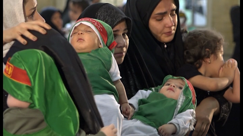 برگزاری مراسم شیرخوارگان حسینی در همدان