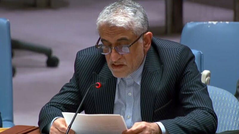 نامه ایران به شورای امنیت درباره اظهارات مداخلهجویانه آمریکا نامه ایران به شورای امنیت درباره اظهارات مداخلهجویانه آمریکا