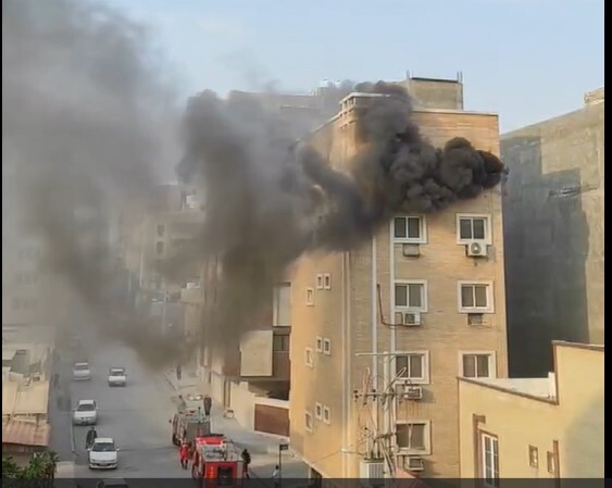 آتش سوزی اتاق یک واحد آپارتمان در بندرعباس آتش سوزی اتاق یک واحد آپارتمان در بندرعباس