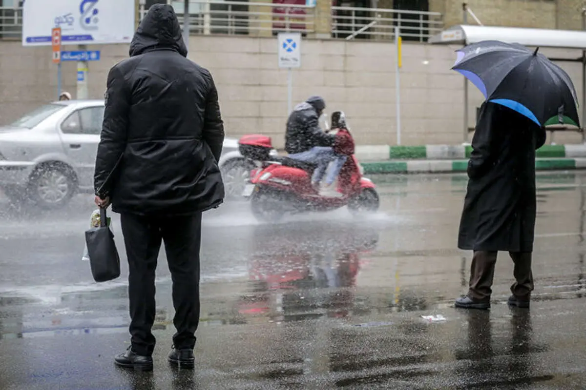 هشدار نارنجی بارندگی در برخی مناطق کشور، برای امروز