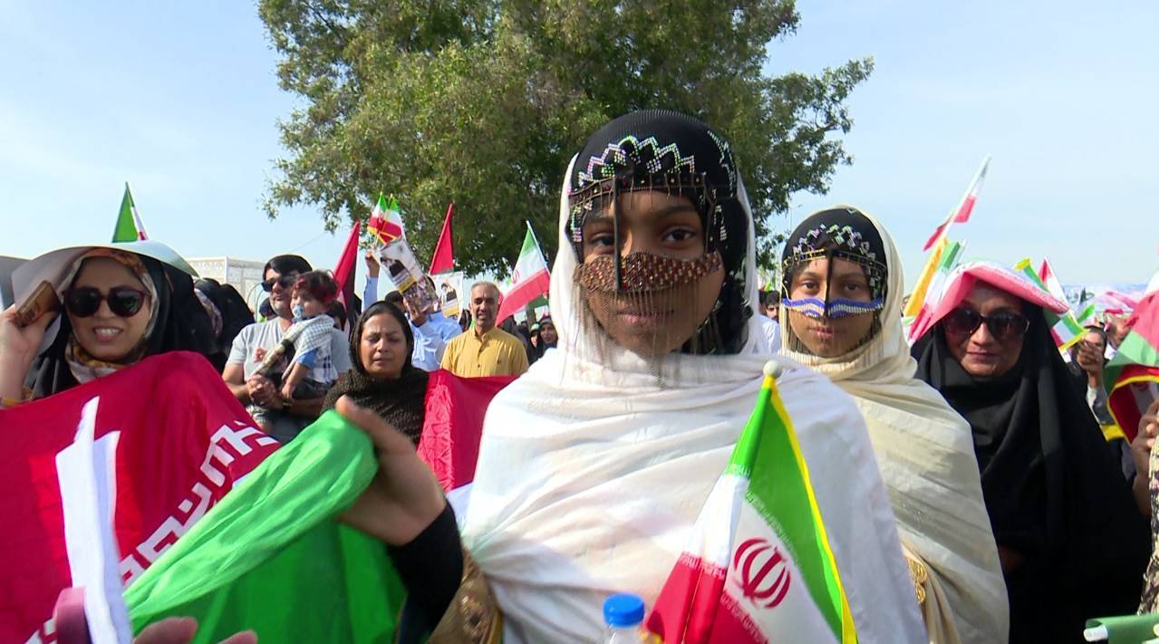 حضور هرمزگانی‌ها در راهپیمایی مایوس کننده دشمن؛ ۲۲ بهمن ۱۴۰۴