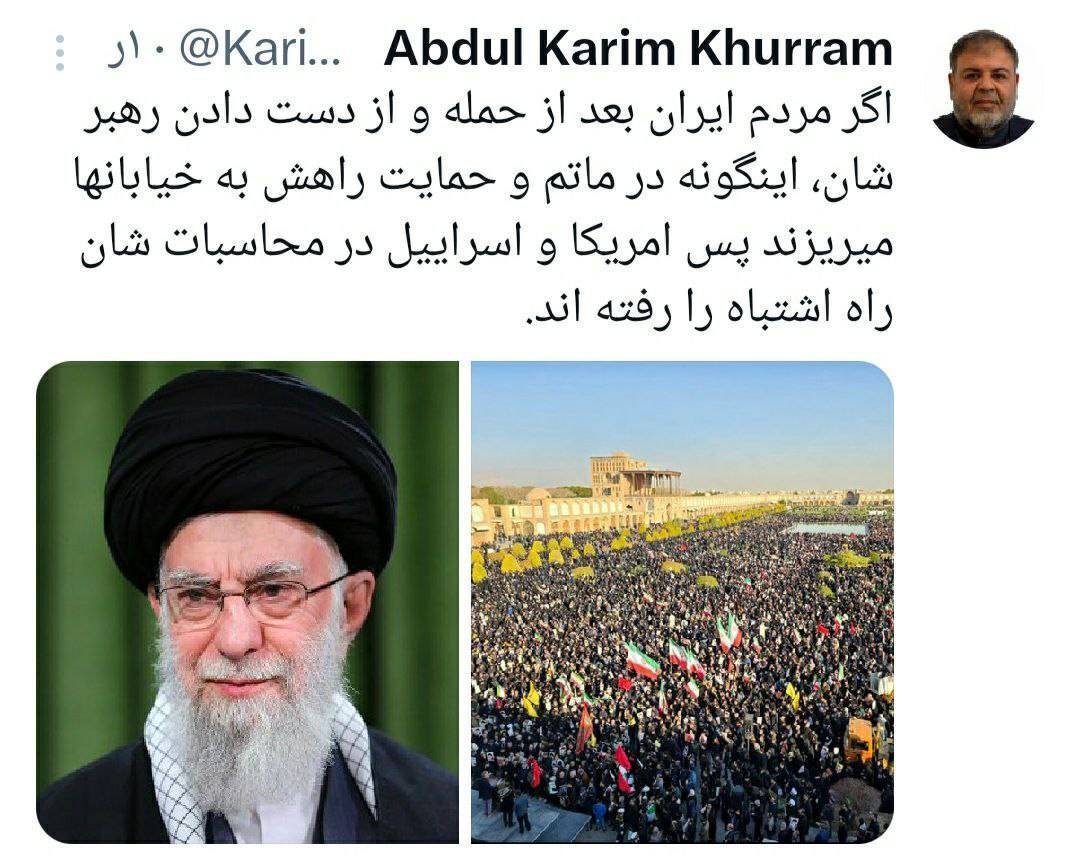 آمریکا و اسرائیل در محاسبات خود اشتباه کرده‌اند
