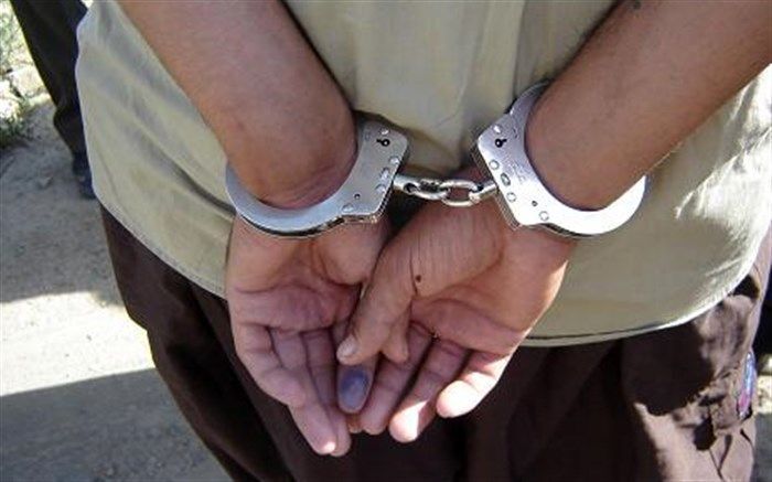 دستگیری سارق مشاعات ساختمانی در شوش دستگیری سارق مشاعات ساختمانی در شوش