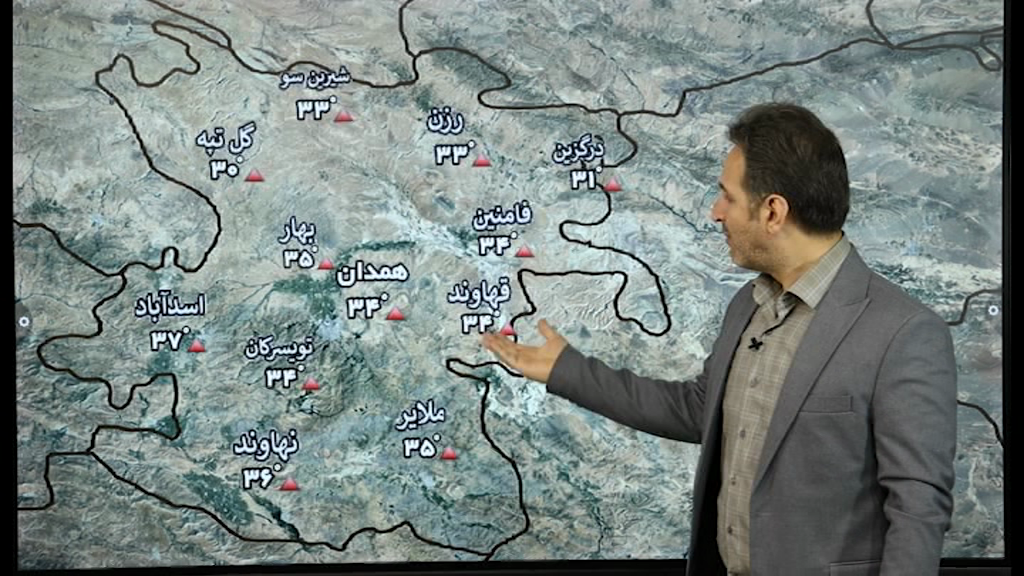 تداوم هوای خنک در همدان تداوم هوای خنک در همدان