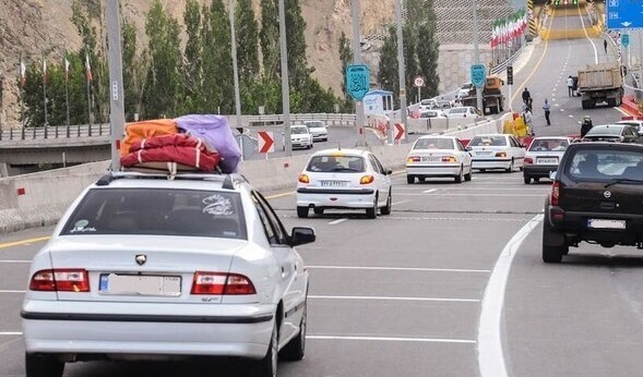 ترافیک عادی، روان در جاده‌های اصلی گیلان