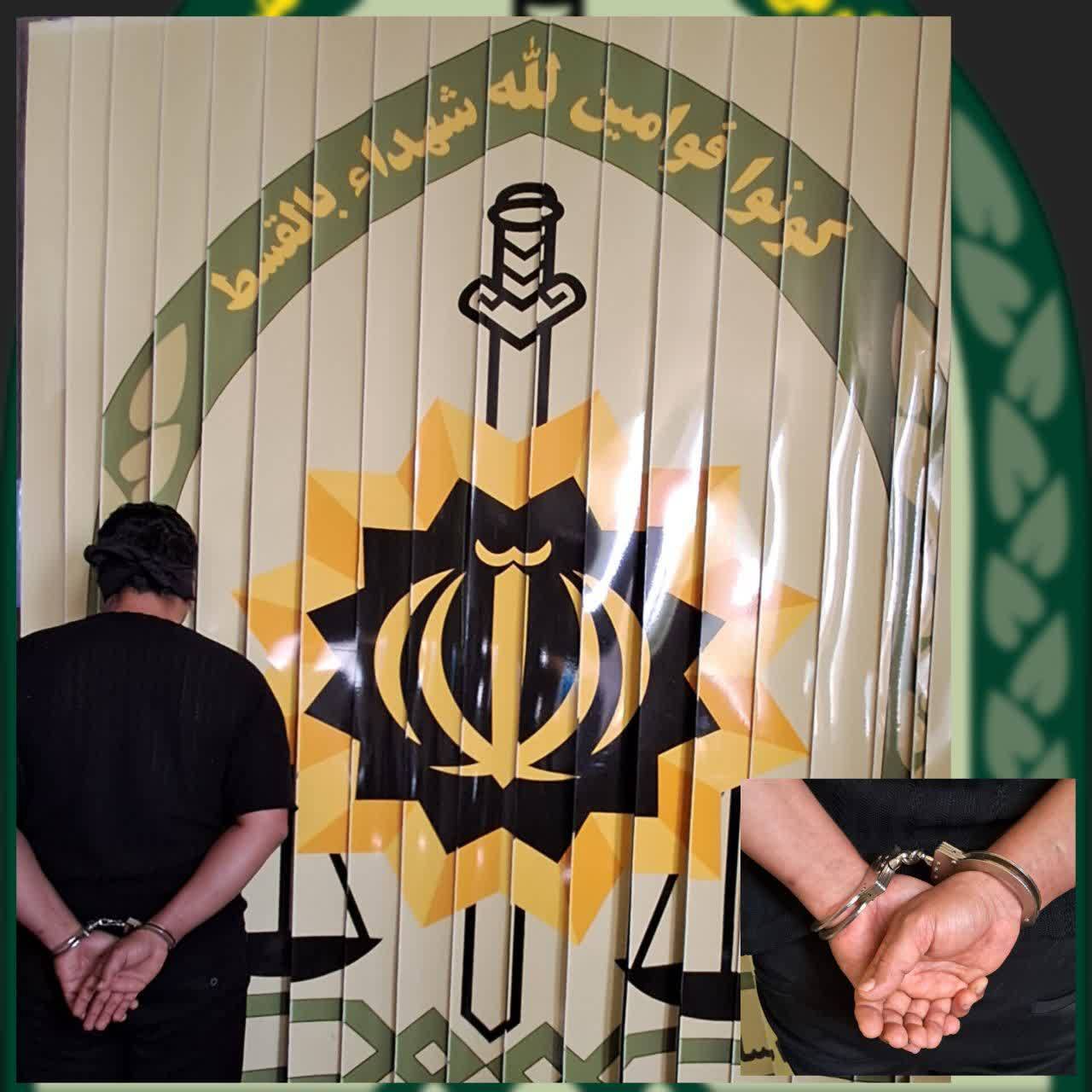دستگیری وطن فروش متصل به شبکههای معاند در شهرستان لامرد دستگیری وطن فروش متصل به شبکههای معاند در شهرستان لامرد