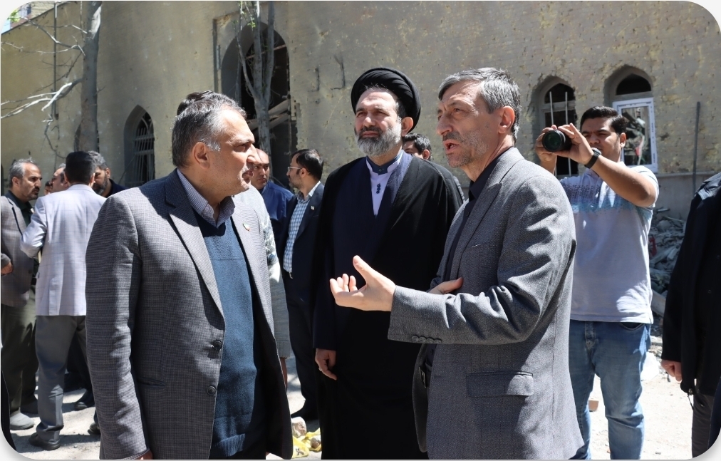 بازدید رئیس ستاد اجرایی فرمان امام (ره) از دانشگاه صنعتی شریف و محل جنایات ضدبشری دشمن آمریکایی ـ صهیونیستی***
