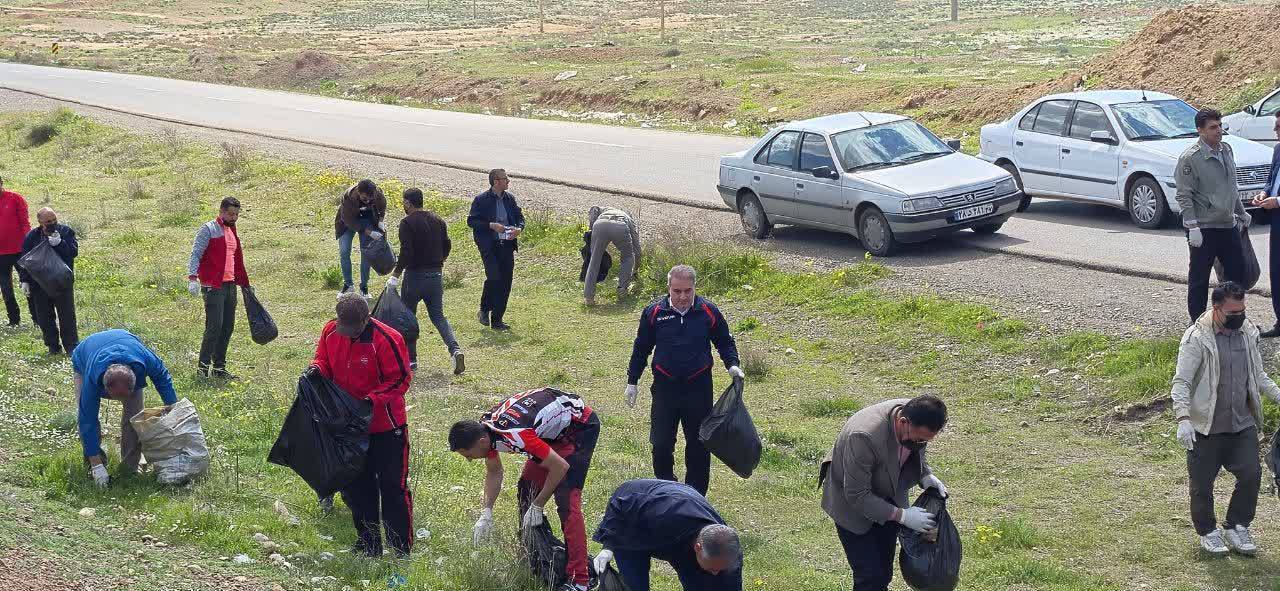 پویش همگانی جمع‌آوری زباله در شوط
