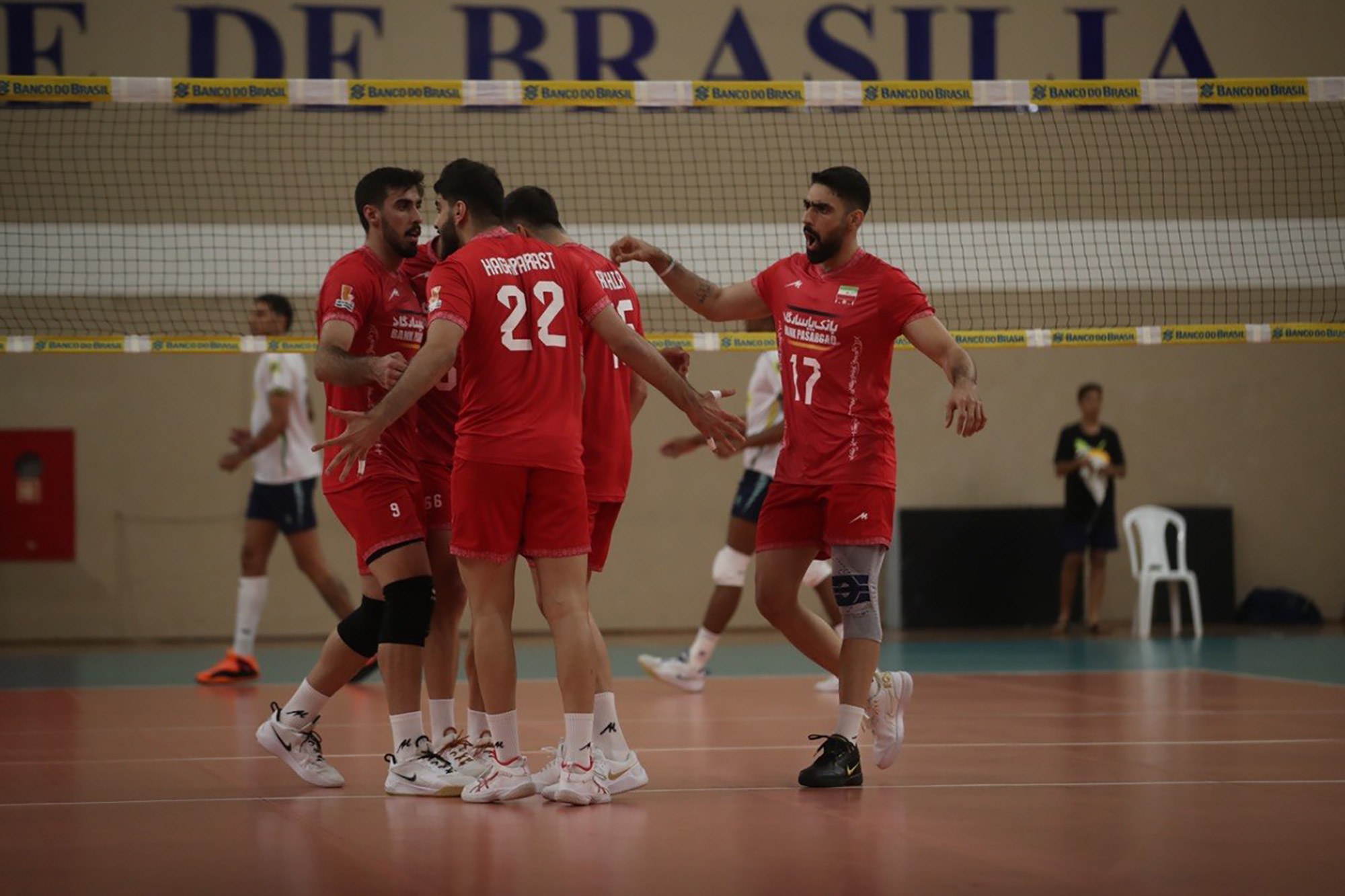 برتری تیم ملی والییال برزیل مقابل ایران در دیداری ۱۸۵ دقیقه‌ای