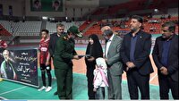 تجلیل از خانواده شهید رسول محمدی در همدان