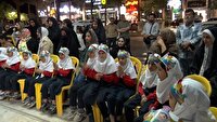برگزاری جشن یادگیری الفبا به یاد دانش آموزان میناب در دامغان