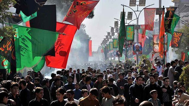 آغاز آیین سوگواری ماه محرم در افغانستان آغاز آیین سوگواری ماه محرم در افغانستان