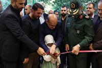 افتتاح سالن ورزشی «شهید مرضیه نبوی نیا» در رشت
