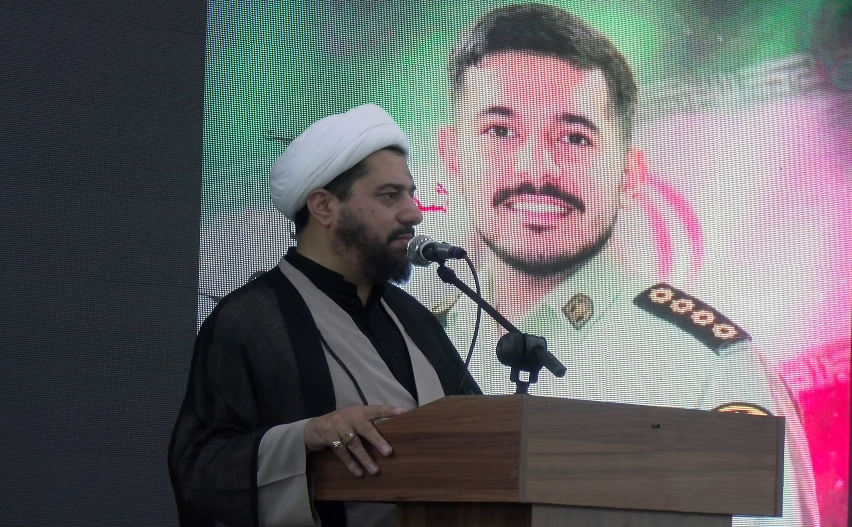 برگزاری مراسم سومین روز شهادت پلیس وظیفه شناس گیلانی