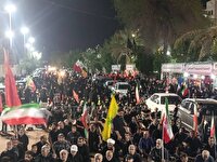 خیابان های آبادان و خرمشهر این شب ها جلوه ای از ایستادگی در راه حسین(ع)