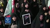 میدان داری مردم بیرجند در شب‌های اقتدار حسینی