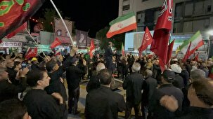 طنین لبیک یا حسین مردم خراسان شمالی در صد و دوازدهمین شب