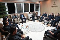نشست هیئت‌مدیره خانه مطبوعات استان با استاندار آذربایجان‌غربی