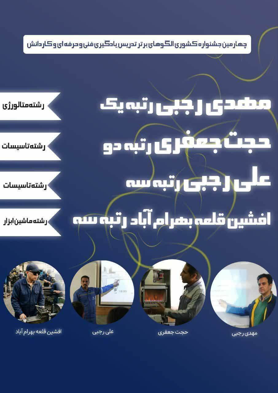 درخشش معلمان لرستانی در جشنواره کشوری الگوهای برتر تدریس درخشش معلمان لرستانی در جشنواره کشوری الگوهای برتر تدریس